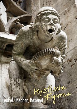 Teufel, Drachen, Hexerei: Mystische Figuren (Posterbuch DIN A4 hoch)