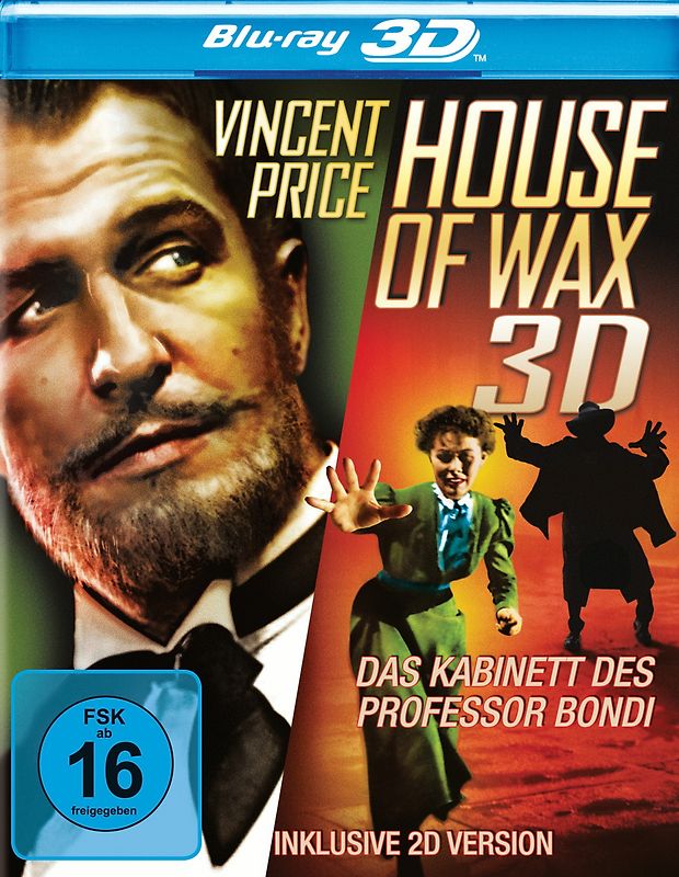 House of Wax - Das Kabinett des Professor Bondi [3D, inkl. 2D Version] DVD