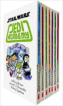 Star Wars Jedi Academy Series 7 Books Collection Set (Books 1 - 7) by Jeffrey Brown (Jedi Academy, Phantom Bully, New Class, Force Oversleeps, Revenge of the Sis & MORE!)