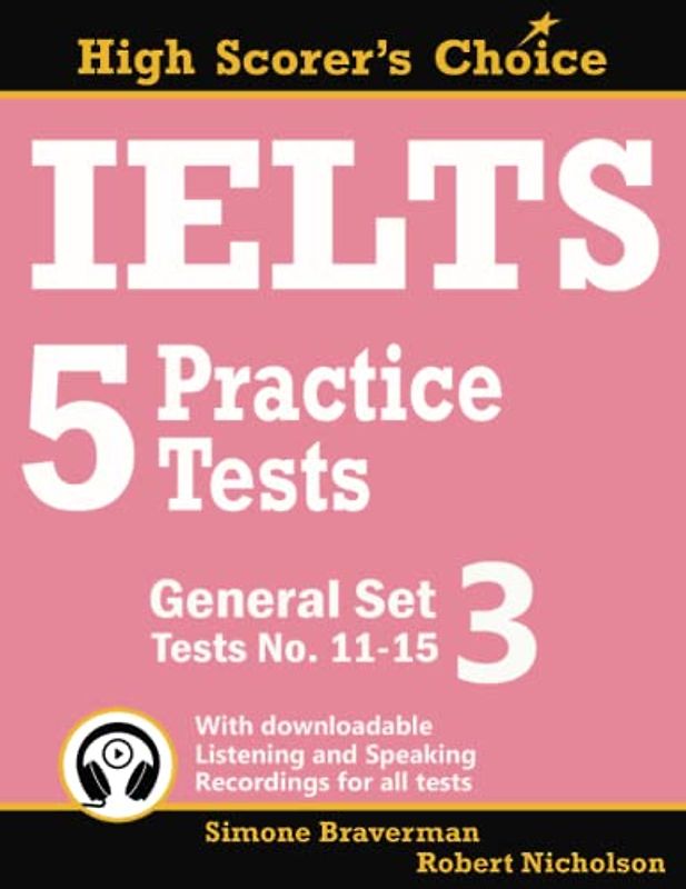 IELTS 5 Practice Tests, General Set 3
