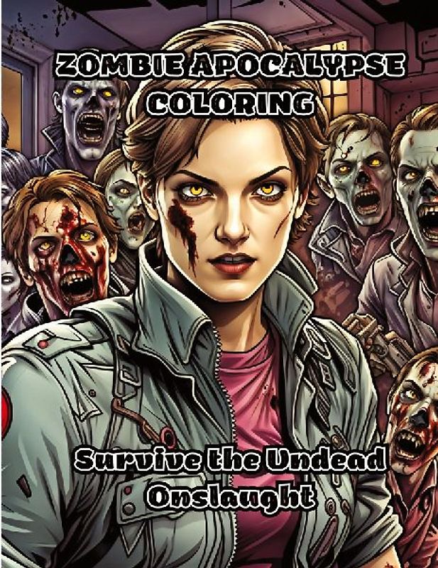 Zombie Apocalypse Coloring