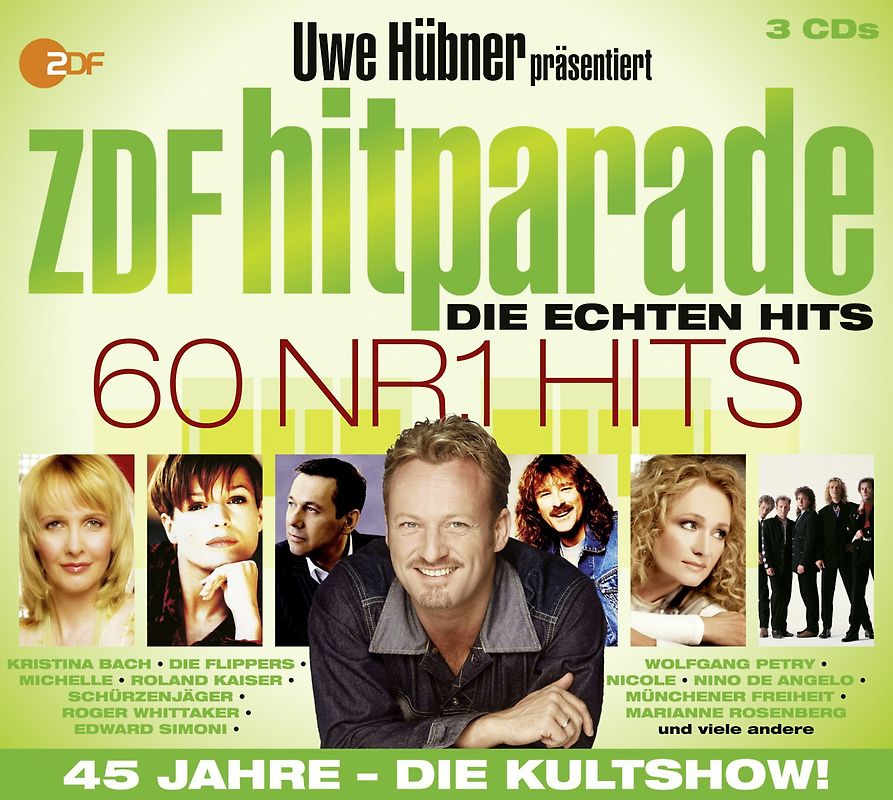 Various - 60 Nr.1 Hits-Uwe Hübner Präsentiert Zdf Hitpara