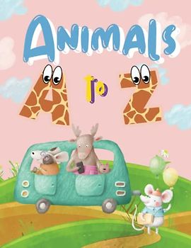 Animals A to Z: Coloring and Tracing Fun for Kids