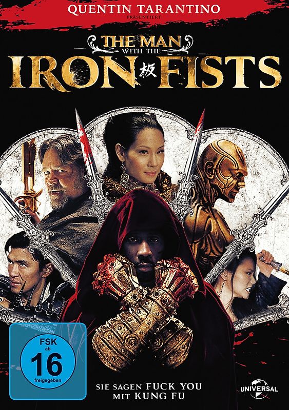 The Man with the Iron Fists DVD