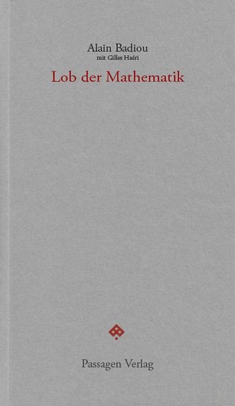 Lob der Mathematik