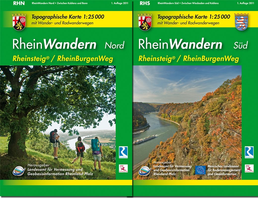 RheinWandern (WR) - 2-teiliges Kartenset
