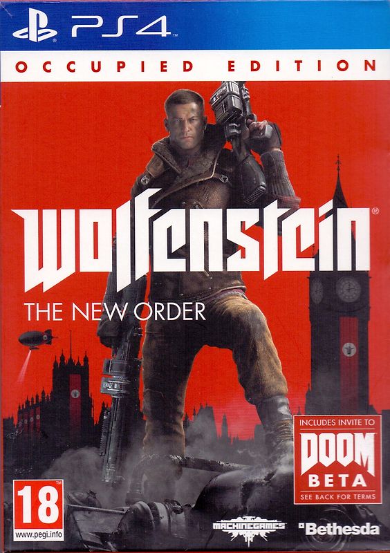 Wolfenstein: The New Order [Occupied Edition, inkl. Booklet, 3 Postkarten & Wolfenstein-Ausweishülle, Internationale Version] PlayStation 4