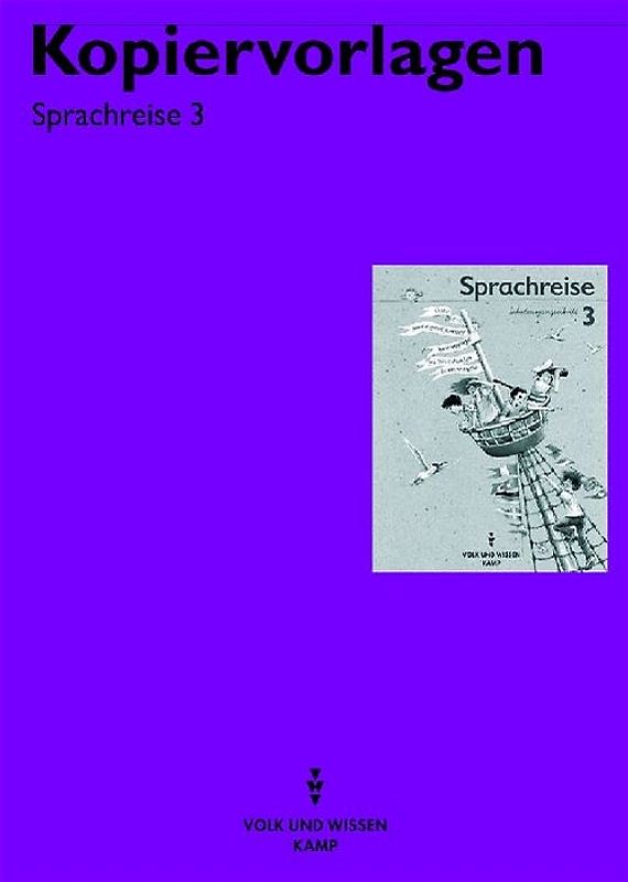 Sprachreise 3 - rR. Für das 3. Schuljahr / Kopiervorlagen Schulausgangsschrift