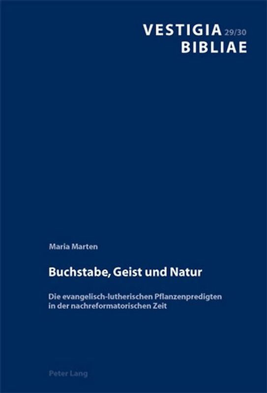 Buchstabe, Geist und Natur