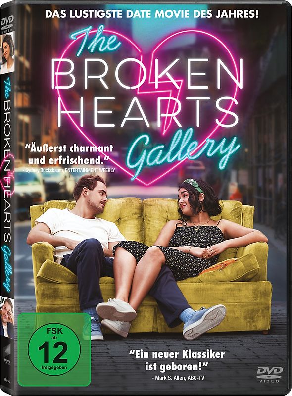 The Broken Hearts Gallery DVD