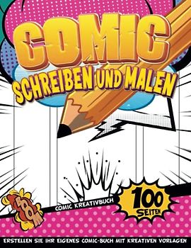 Manga Kreatives Comic: Planen Sie Aktivitäten Für Kinder, Um Erinnerungen In Einer Leeren Comic-Buch-Vorlage Aufzuzeichnen | Junge 2 Jahre Geschenkideen