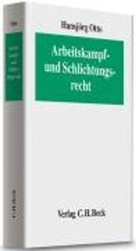 Arbeitskampf- und Schlichtungsrecht