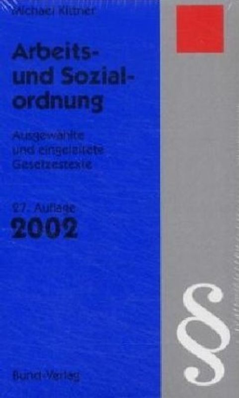 Arbeits- und Sozialordnung