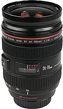 Canon EF 24-70 mm F2.8 L USM 77 mm Objectif (adapté à Canon EF) noir