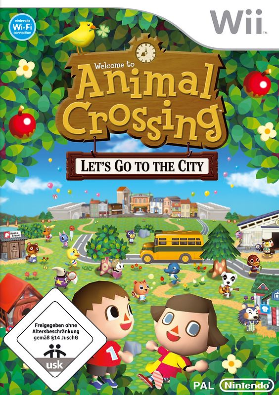 Animal Crossing: Let's go to the City Nintendo Wii