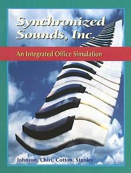 Glencoe Keyboarding with Computer Applications, Synchronized Sounds Inc. Simulation, Student Edition