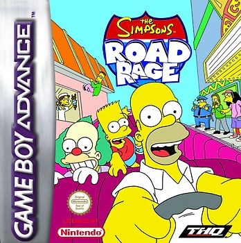 Simpsons - Road Rage Nintendo Game Boy Advance