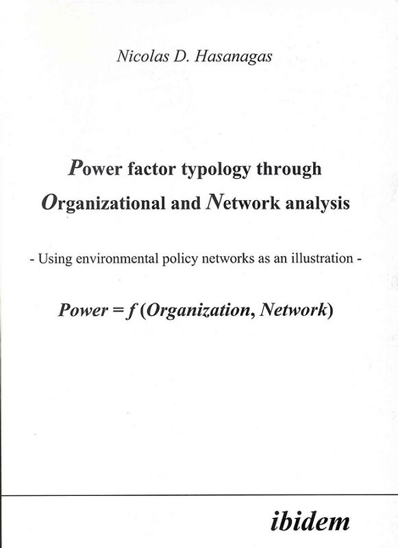 Power factor typology through Organizational and Network analysis
