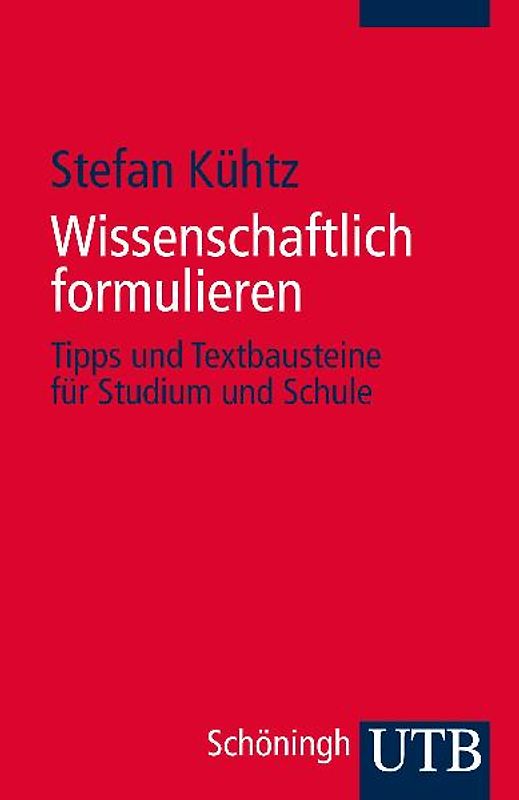 Wissenschaftlich formulieren