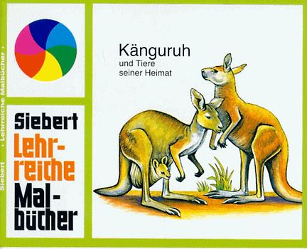 Känguruh und Tiere seiner Heimat