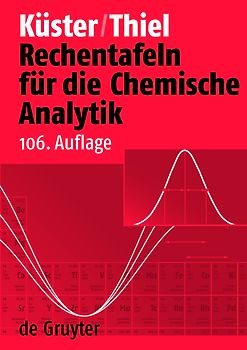 Rechentafeln für die Chemische Analytik