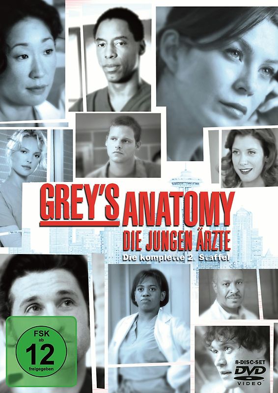 Grey's Anatomy-  Staffel 2 [8 DVDs] DVD