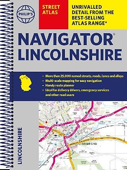 Philip's Navigator Street Atlas Lincolnshire