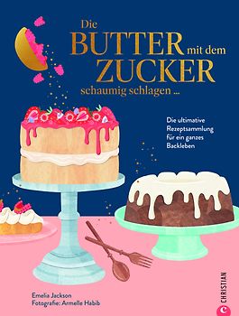 Die Butter mit dem Zucker schaumig schlagen ...