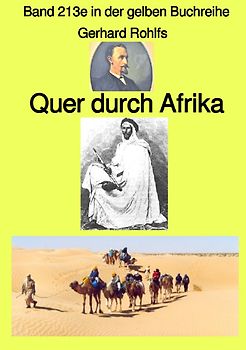 gelbe Buchreihe / Quer durch Afrika – Band 213e in der gelben Buchreihe – Farbe – bei Jürgen Ruszkowski