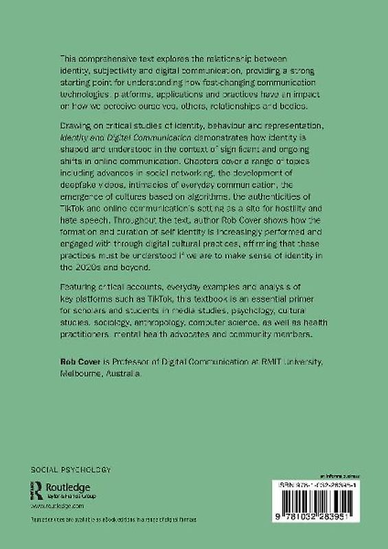 Identity and Digital Communication