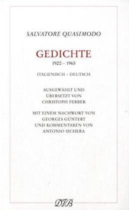 Gedichte 1920-1965