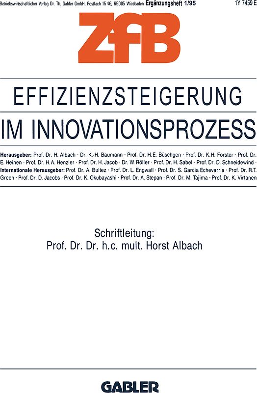 Effizienzsteigerung im Innovationsprozeß