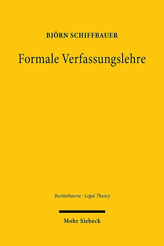 Formale Verfassungslehre