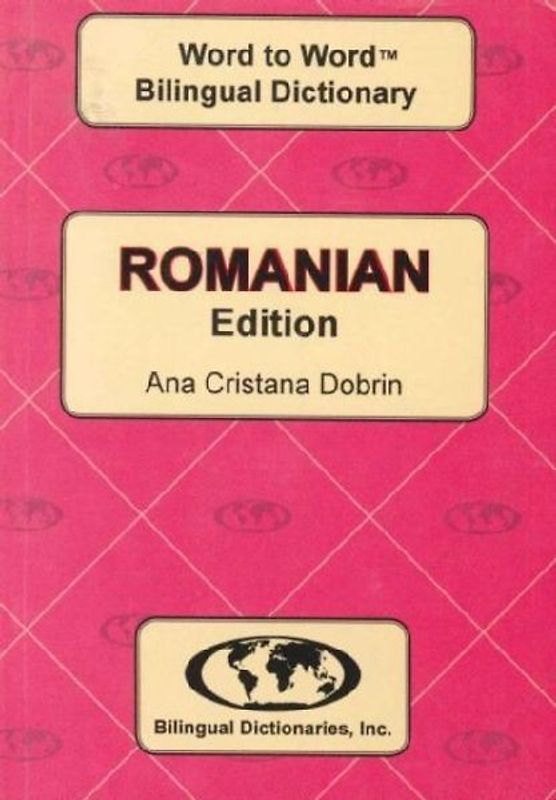 English-Romanian & Romanian-English Word-to-Word Dictionary