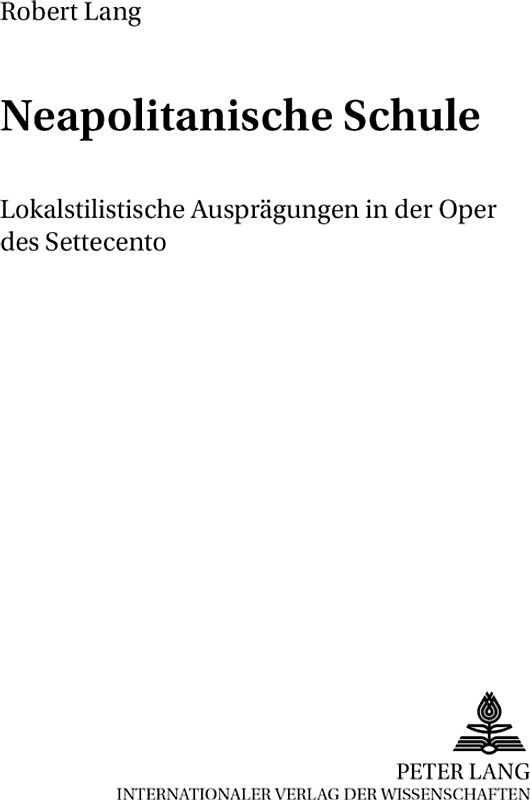 «Neapolitanische Schule»