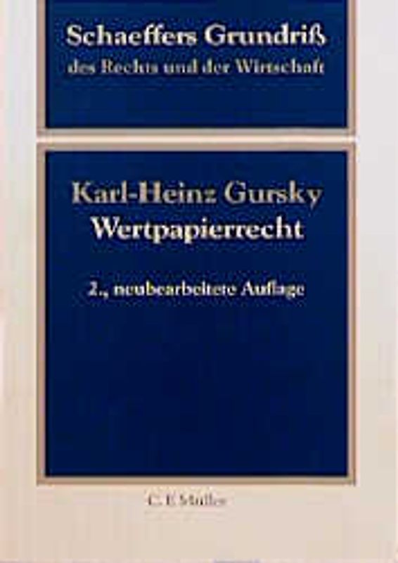 Wertpapierrecht