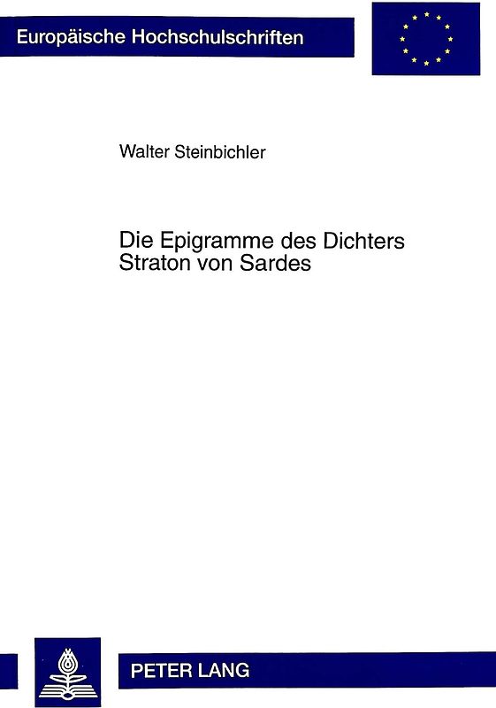 Die Epigramme des Dichters Straton von Sardes