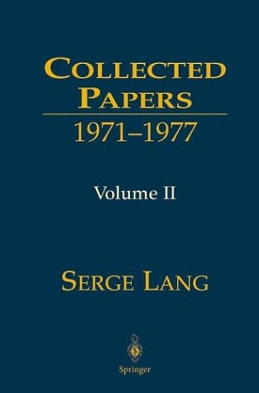 Collected Papers II