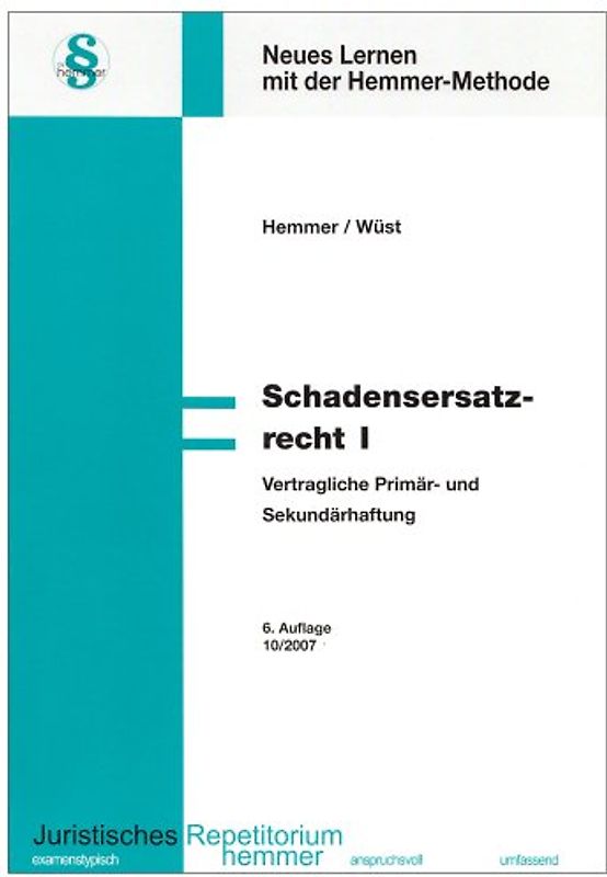 Schadenersatzrecht I
