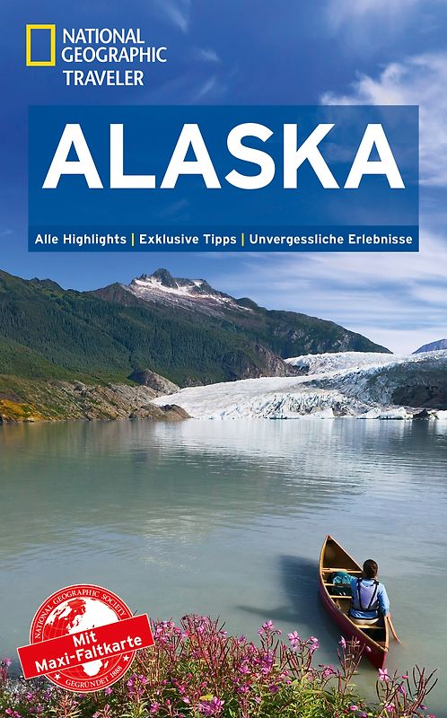 National Geographic Traveler Alaska mit Maxi-Faltkarte