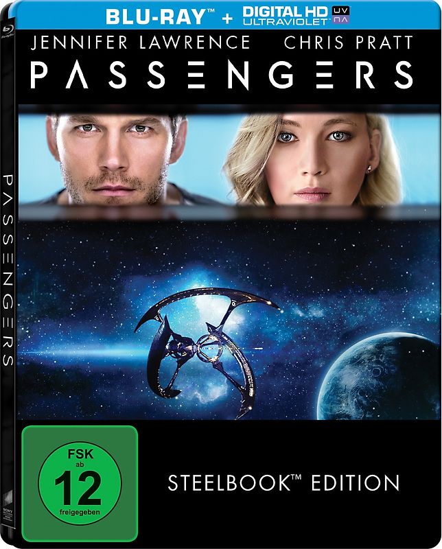 Passengers [Steelbook Edition] Blu-ray Disc