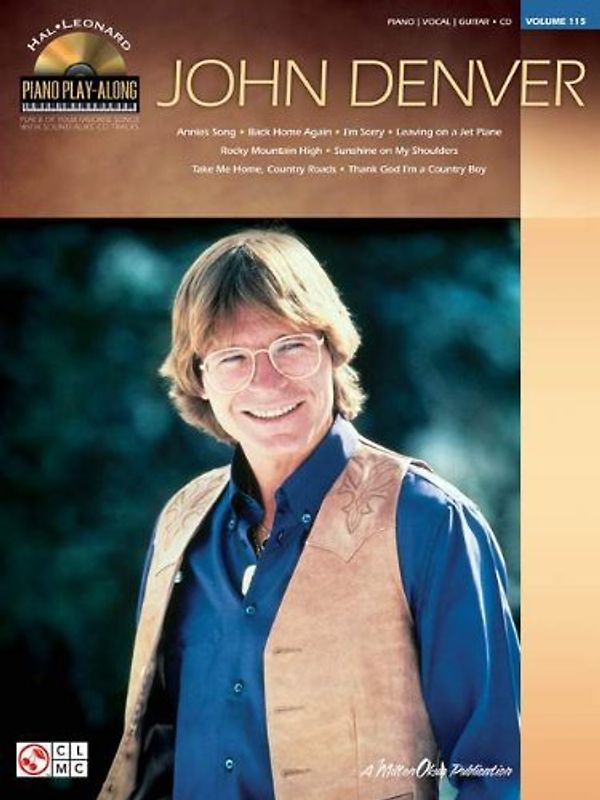 Piano Play Along Volume 115 John Denver Piano Book/CD (Hal Leonard Piano Play-Along) - Various