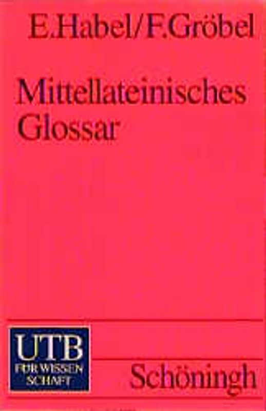 Mittellateinisches Glossar