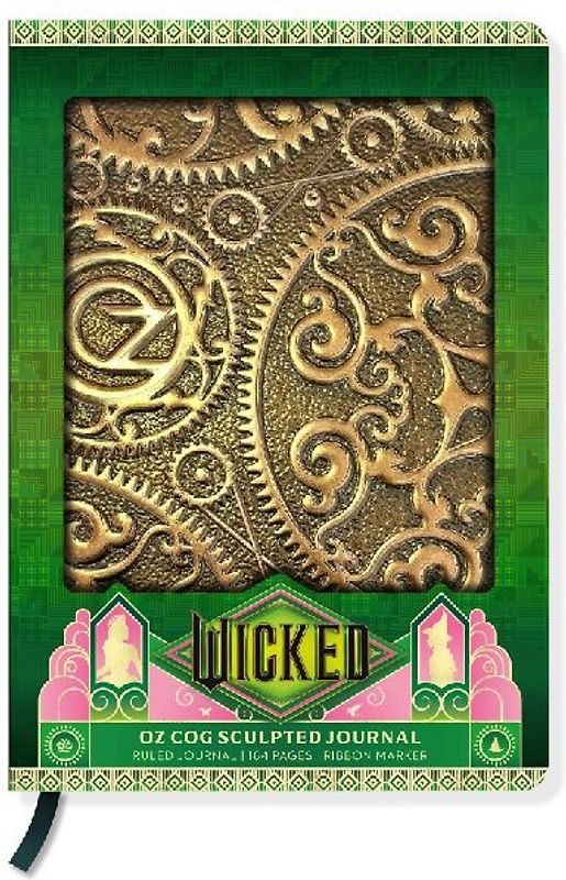 Wicked: Oz Cogs Sculpted Journal
