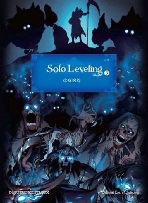 Solo Leveling Webtoon Cilt 3 Kuse Kagit S Varyant Kapak