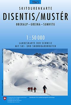 256S Disentis/Mustér Schneesportkarte