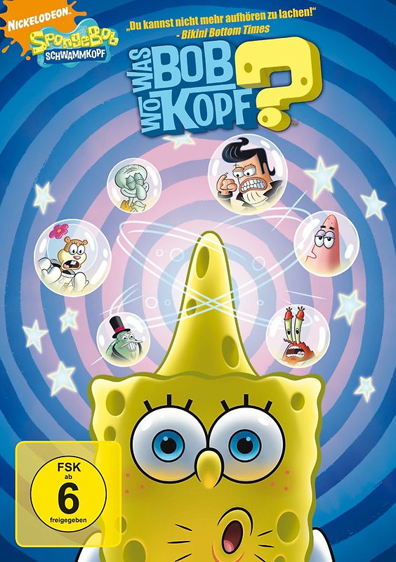 Spongebob: Was Bob, Wo Kopf? DVD