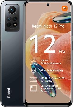 Xiaomi Redmi Note 12 Pro Dual SIM 256GB graphite grey