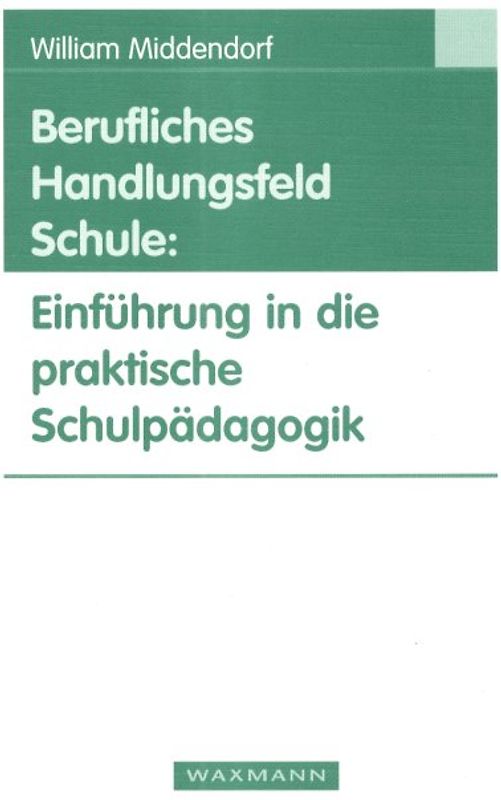 Berufliches Handlungsfeld Schule