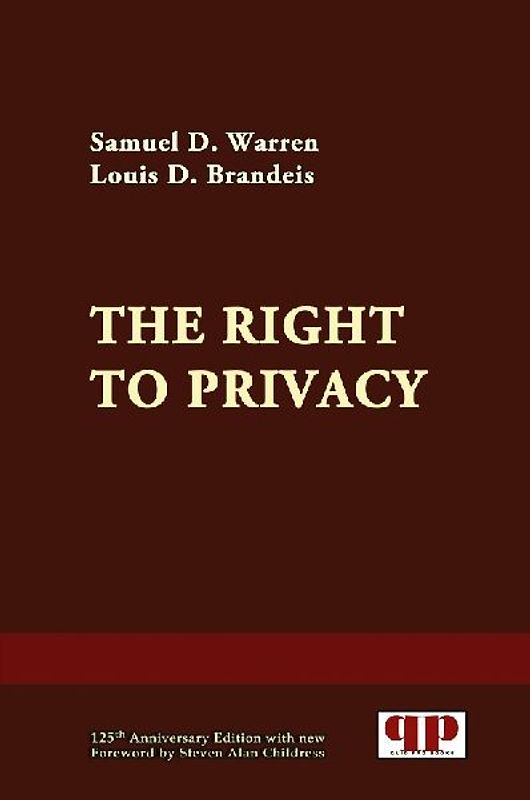 The Right to Privacy